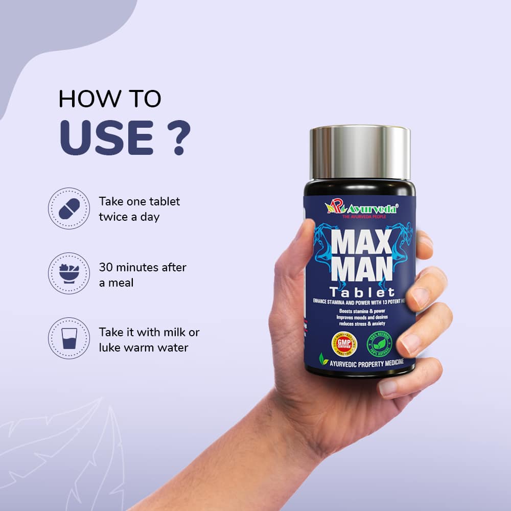 Max Man Tablet- Ayurvedic Medicine For Power And Stamina
